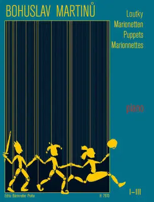 Baerenreiter Verlag - Puppets / Loutky I-III - Martinu - Performance Score - Piano