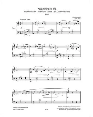 Puppets / Loutky I-III - Martinu - Performance Score - Piano