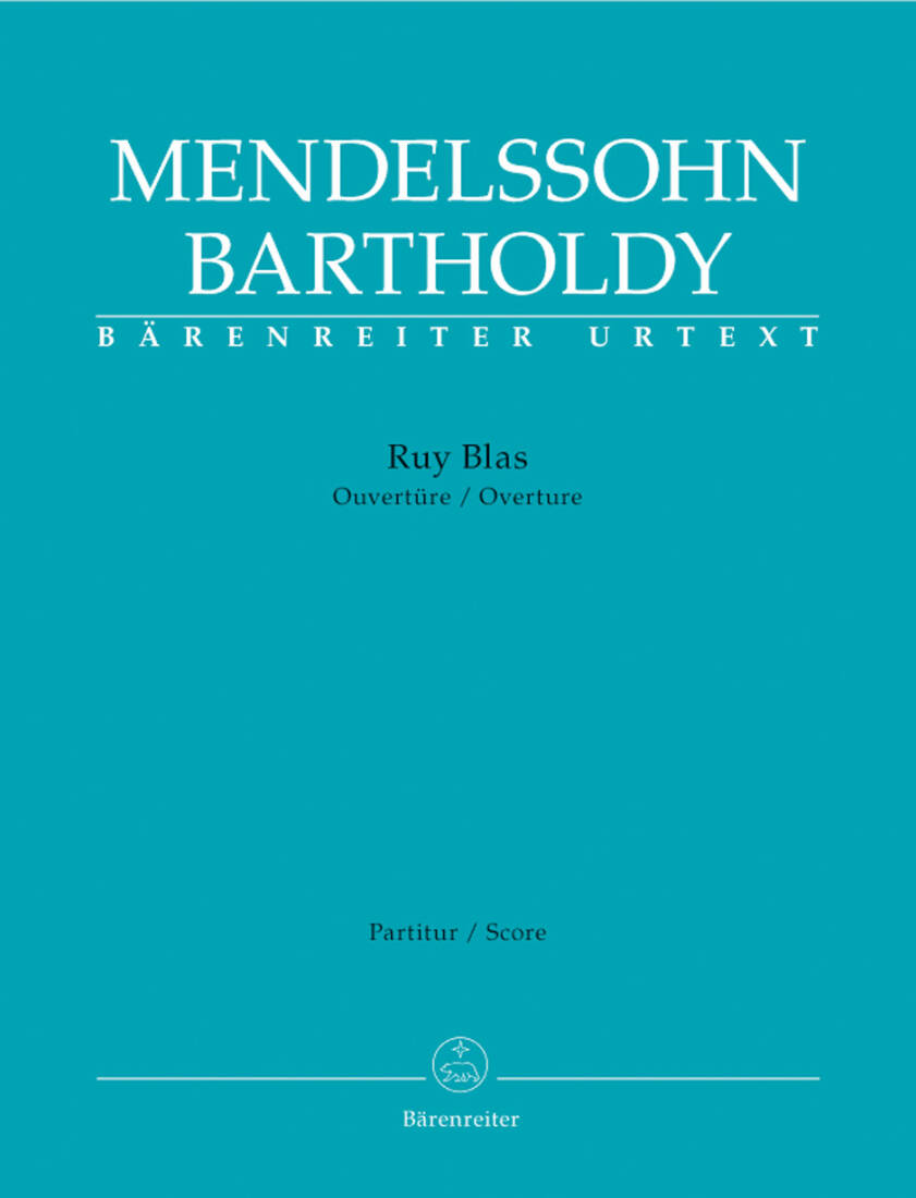 Ruy Blas - Mendelssohn Bartholdy - Score, Urtext Edition