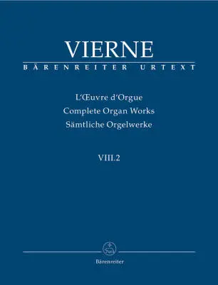 Baerenreiter Verlag - Pieces en Style Libre en Deux Livres, Livre II Op. 31 (1914) - Vierne - Performance Score, Urtext Edition - Organ