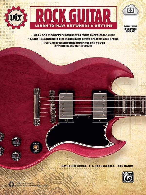 DiY (Do it Yourself) Rock Guitar - Gunod/Harnsberger/Manus - Book/Media Online