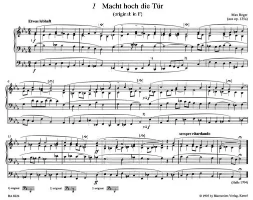 Advent, Weihnachten, Jahreswende, Epiphanias - Performance Score, Anthology - Organ