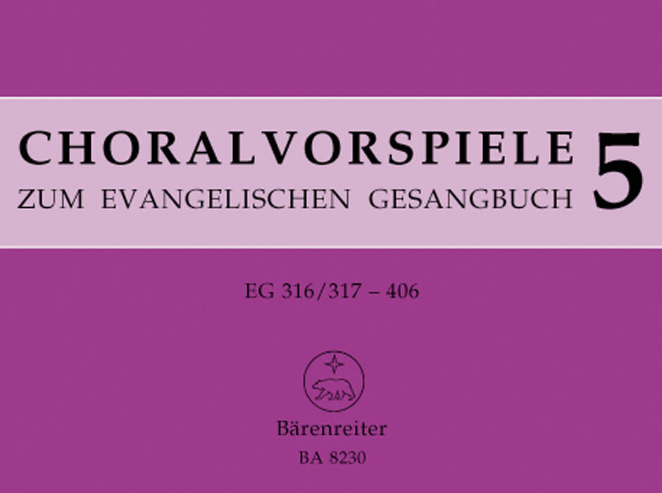 Choral Preludes, Volume 5 - Organ - Book
