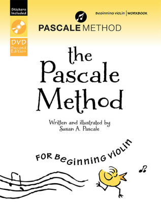 Alfred Publishing - The Pascale Method: For Beginning Violin (2nd Edition) - Pascale - Book/DVD/Stickers