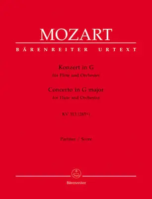 Baerenreiter Verlag - Concerto for Flute and Orchestra in G Major K. 313 (285c) - Mozart - Score, Urtext Edition