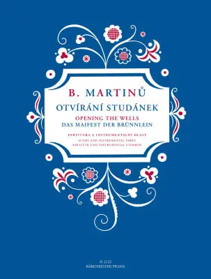 Baerenreiter Verlag - Das Maifest der Brunnlein - Martinu - Performance Score, Set of Parts