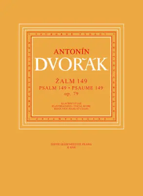 Baerenreiter Verlag - Psalm 149 Op. 79 - Dvorak - Vocal Score - Choir, Orchestra