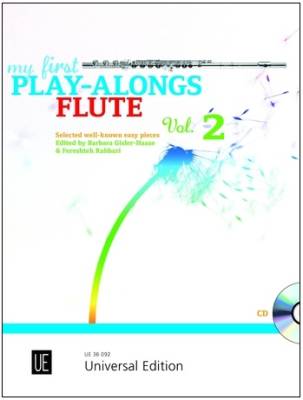 My First Play-Alongs Flute Vol.2 - Various - Flute/Piano - Book/CD