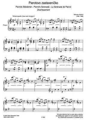 Marionetten III - Martinu - Performance Score - Piano