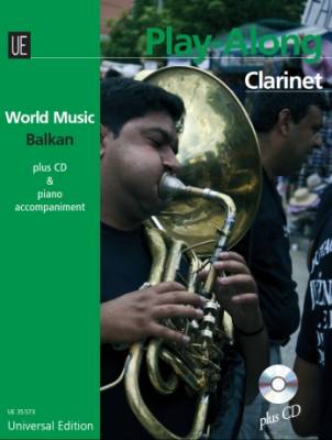 Universal Edition - World Music - Balkan - Play-Along Clarinet - Mamudov - Book/CD