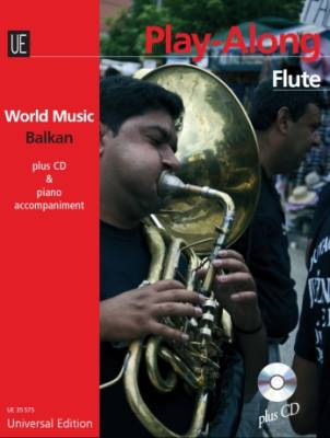 Universal Edition - World Music - Balkan - Play-Along Flute - Mamudov - Book/CD