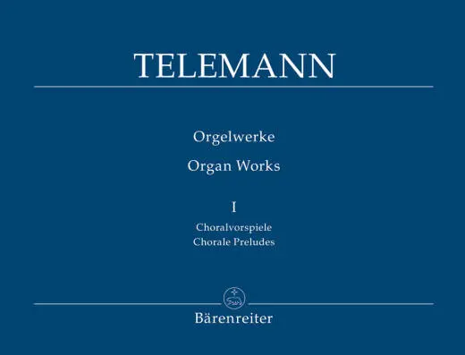 Baerenreiter Verlag - Choralvorspiele - Telemann - Performance Score, Anthology