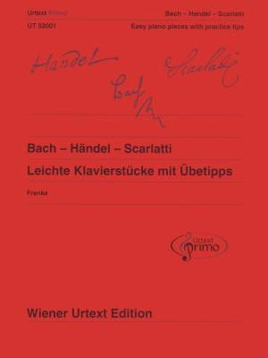 Wiener Urtext Edition - Easy Piano Pieces With Practice Tips, Vol.1 - Bach/Handel/Scarlatti - Piano - Book