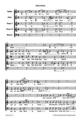 Die Sieben Worte Jesu Christi am Kreuz SWV 478 - Schutz - SATTB Choral Score