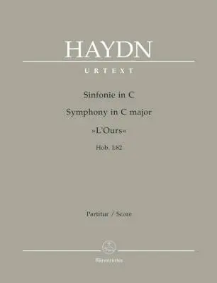 Baerenreiter Verlag - Symphony in C Major Hob. I:82 lOurs - Haydn - Score, Urtext Edition - Orchestra