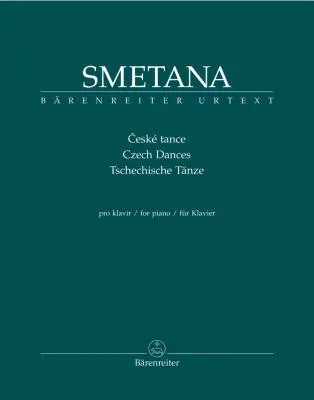 Baerenreiter Verlag - Tschechische Tanze fur Klavier - Smetana - Performance Score, Urtext Edition - Piano