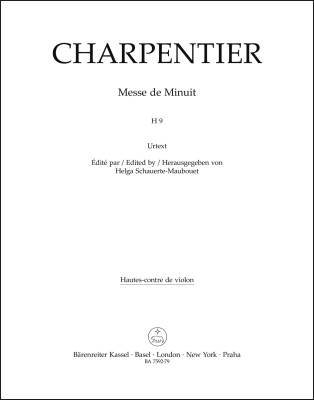 Messe de Minuit pour Noel H 9 - Charpentier - Viola I Part, Urtext Edition