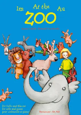 Baerenreiter Verlag - At the Zoo for Cello and Piano - Twardowski/ Cofalik - Performance Score, Part - Violoncello, Piano