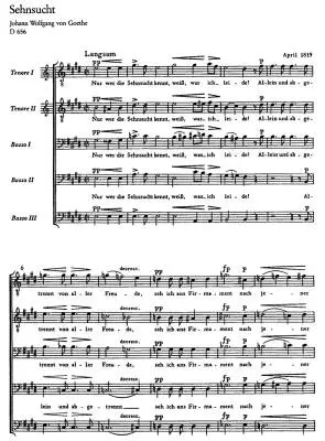 Leise, Leise Lasst Uns Singen - Schubert - Choral Score, Anthology, Urtext Edition - Male Choir