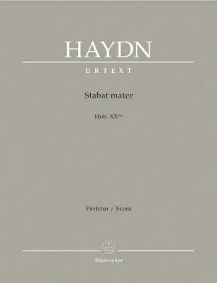 Baerenreiter Verlag - Stabat Mater Hob. XX bis - Haydn - Score, Urtext Edition