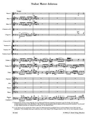 Stabat Mater Hob. XX bis - Haydn - Score, Urtext Edition