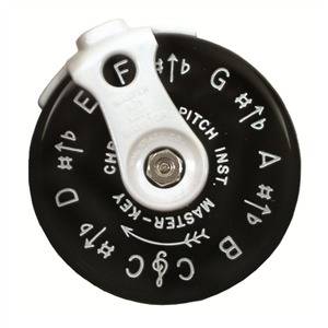 Master Key  Pitch Pipe with Note Selector,  C-C, Black