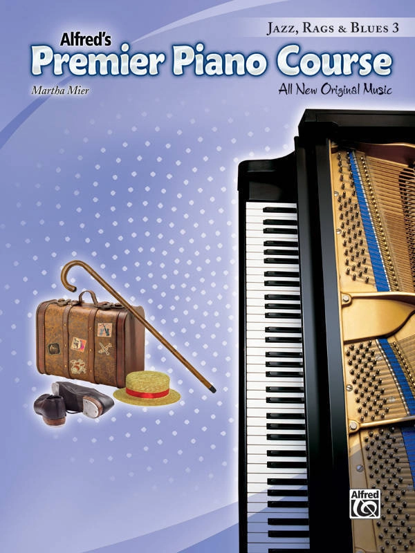 Premier Piano Course: Jazz, Rags & Blues Book 3 - Mier - Book