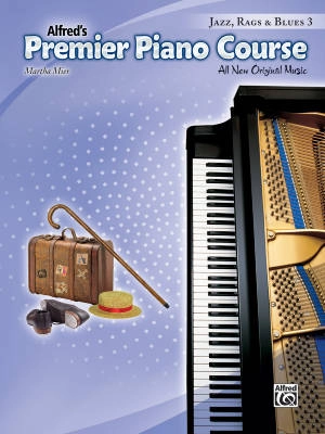 Alfred Publishing - Premier Piano Course: Jazz, Rags & Blues Book 3 - Mier - Book