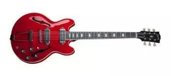 2015 ES-390 w/Nickel P90s - 60\'s Cherry