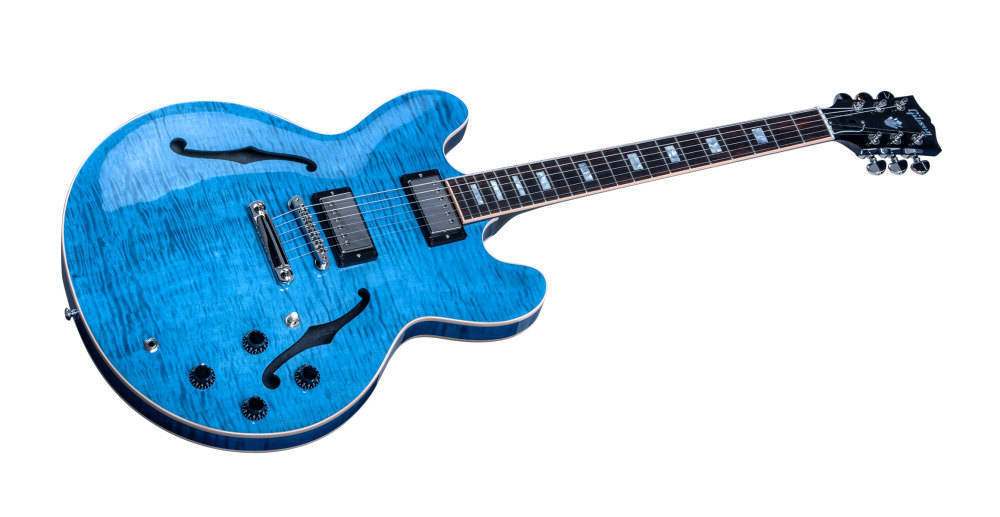 2015 ES-335 Figured - Indigo Blue