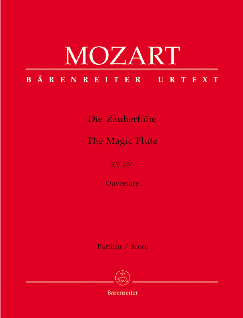 The Magic Flute K. 620 - Mozart - Score, Urtext Edition - Orchestra