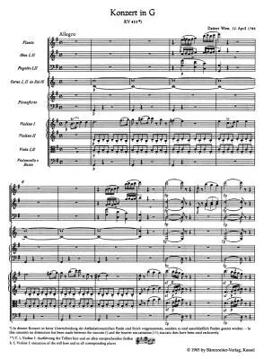 Concerto for Piano and Orchestra No. 17 in G Major K. 453 - Mozart - Study Score, Urtext Edition - Piano, Orchestra