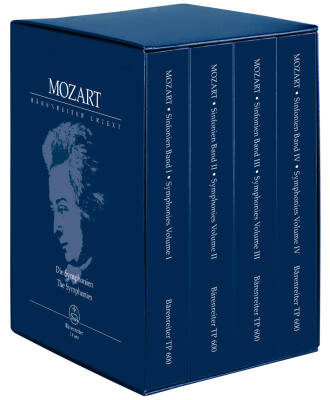 Baerenreiter Verlag - Complete Symphonies - Mozart - Study Score, Urtext Edition, Anthology - Orchestra