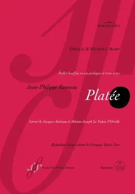 Baerenreiter Verlag - Platee Rct 53 - Rameau - Vocal Score, Urtext Edition - Soloists, Choir, Ballet, Orchestra