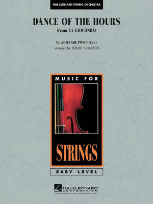 Hal Leonard - Dance Of The Hours - Ponchielli/Longfield - String Orchestra - Gr. 2