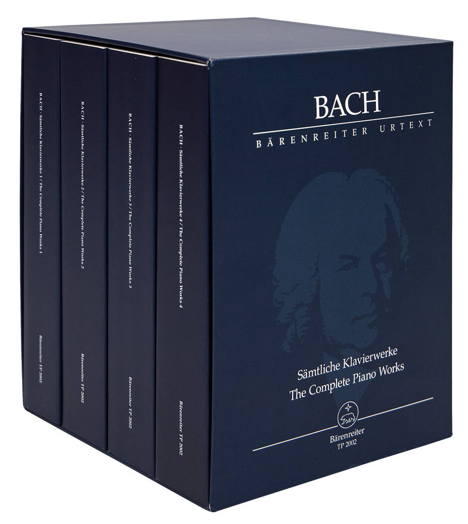 Complete Piano Solo Works - Bach - Study Score, Anthology, Urtext Edition - Piano