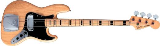American Vintage \'75 Jazz Bass - Maple Neck in Natural