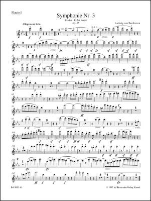Symphony No. 3 in E-flat Major Op. 55 ''Eroica'' - Beethoven - Wind Set, Urtext Edition