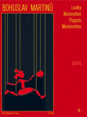 Baerenreiter Verlag - Marionetten II - Martinu - Performance Score - Piano