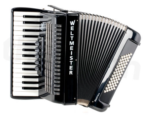 Weltmeister Accordions - Kristall 30/60/III/5 Accordian - Black