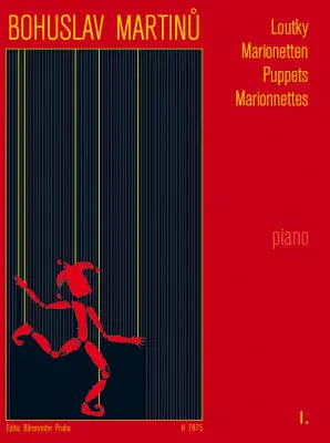 Baerenreiter Verlag - Marionetten I - Martinu - Performance Score - Piano