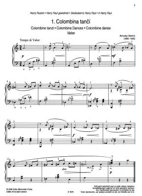 Marionetten I - Martinu - Performance Score - Piano