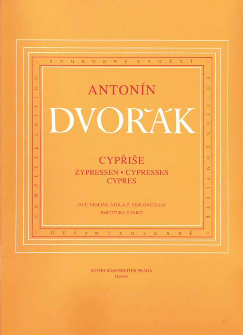 Zypressen - Dvorak - Set of Parts