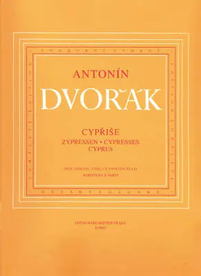 Baerenreiter Verlag - Zypressen - Dvorak - Set of Parts