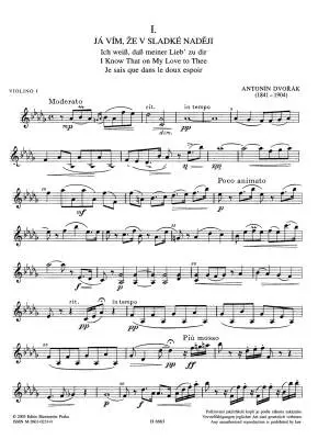 Zypressen - Dvorak - Set of Parts