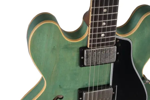 Light Aged 1959 ES-335 Electric Guitar with Hardshell Case - Aqua