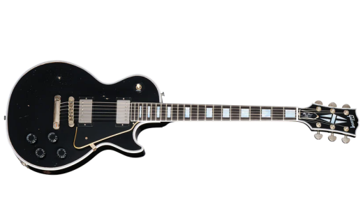 Gibson Custom Shop - Heavy Aged Les Paul Custom Electric Guitar with Hardshell Case - Ebony