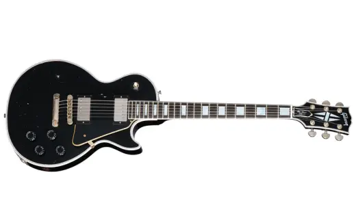 Gibson Custom Shop - Heavy Aged Les Paul Custom Electric Guitar with Hardshell Case - Ebony