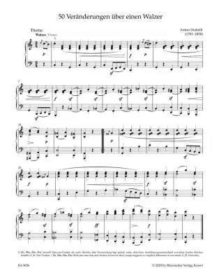 33 Variations, Op. 120 and Diabelli Variations - Beethoven - Piano - Book