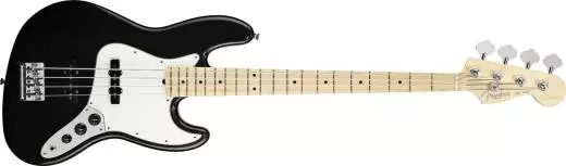 American Standard Jazz Bass - Maple Neck in Black